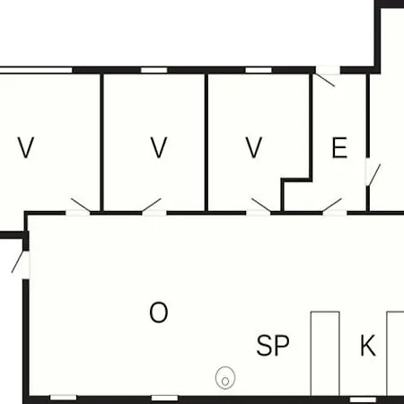 Feriehus 6 Person In Jerup